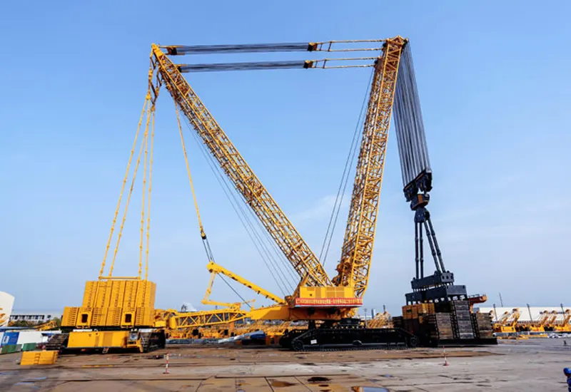 Crane sewaan PT Citra Lautan Biru untuk pekerjaan angkat di Batam